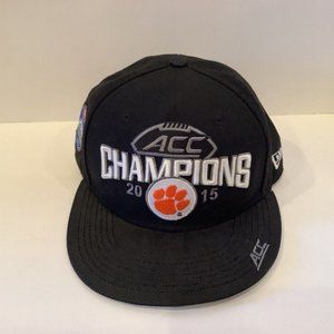 Clemson Tigers 2015 ACC Champions Hat Cap New Era 9FIFTY Baseball Snap back Hat